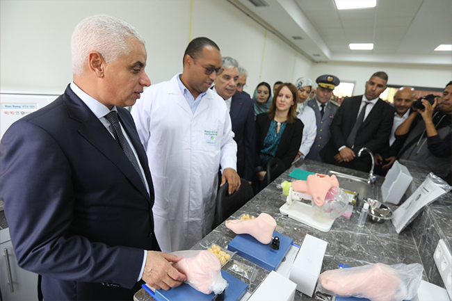 Inauguration de l’Institut Supérieur des Professions Infirmières et des Techniques de Santé à Guelmim 