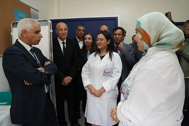 Lancement des services de 7 centres de santé urbains et d'un centre de diagnostic et de traitement des maladies respiratoires dans la région de Casablanca – Settat